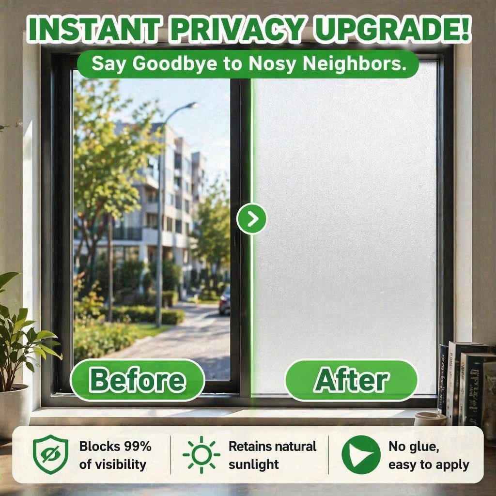 Home Bathroom Window - つや消しプライバシーウィンドウフィルム半透明自己粘着UV保護透けない取り外し可能オフィスバスルームホームガラス用
