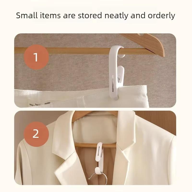 Home Bathroom Supplies - 10個入り多目的吊り下げクリップフック、家庭用キッチン・バスルームのタオル・カーテン収納用品用ポータブルプラスチッククランプ