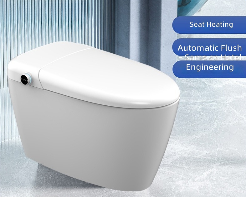 Home And Bathroom - 加熱式スマート便座、自動洗浄、停電時洗浄機能、家庭・ホテル・アパート用、暖かく快適なバスルームのアップグレード