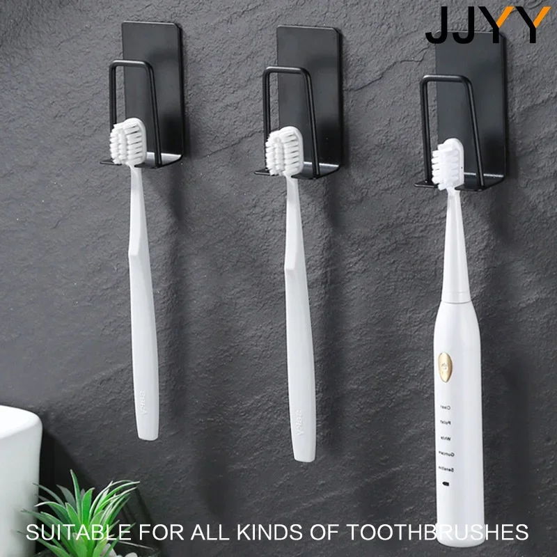 Home Essentials Bathroom Organizer - ステンレス鋼歯ブラシホルダークリエイティブバスルームカップ痕跡スタンドラックオーガナイザーバスルームアクセサリー家の必需品