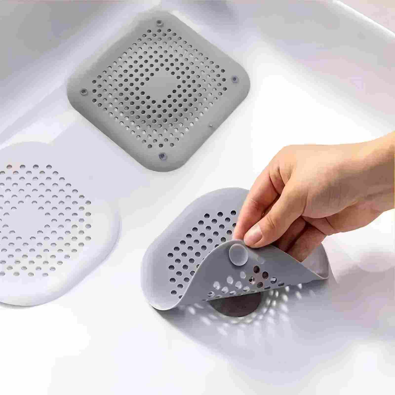 Home Bathroom Sink - プラグストッパーキッチン下水道シリコン浴室床浴槽水フィルターホームアクセサリーシャワー排水口ヘアキャッチャーシンクストレーナー