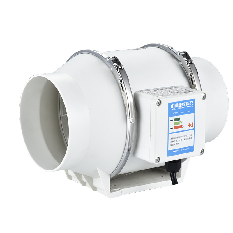 Home Bathroom Vent - 4 インチ 220V 排気ファンホームサイレントインラインパイプダクトファン浴室換気扇キッチントイレ壁空気清浄換気扇