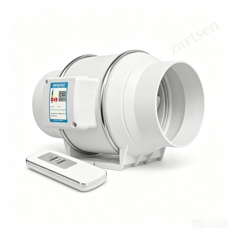 Home Bathroom Vent - 排気ファン家庭用サイレントインラインパイプダクトファン浴室220V換気扇キッチントイレ壁空気清浄