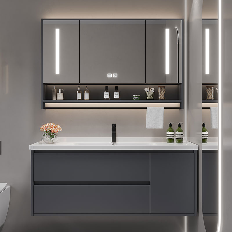 ヴィンテージパーティション洗面化粧台トイレ化粧台白色光洗面化 - Home Bathroom Vanity のレビューと価格