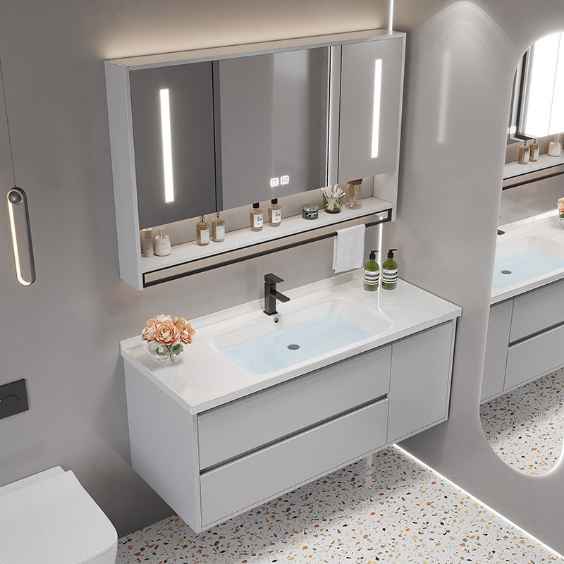 ヴィンテージパーティション洗面化粧台トイレ化粧台白色光洗面化 - Home Bathroom Vanity のレビューと価格