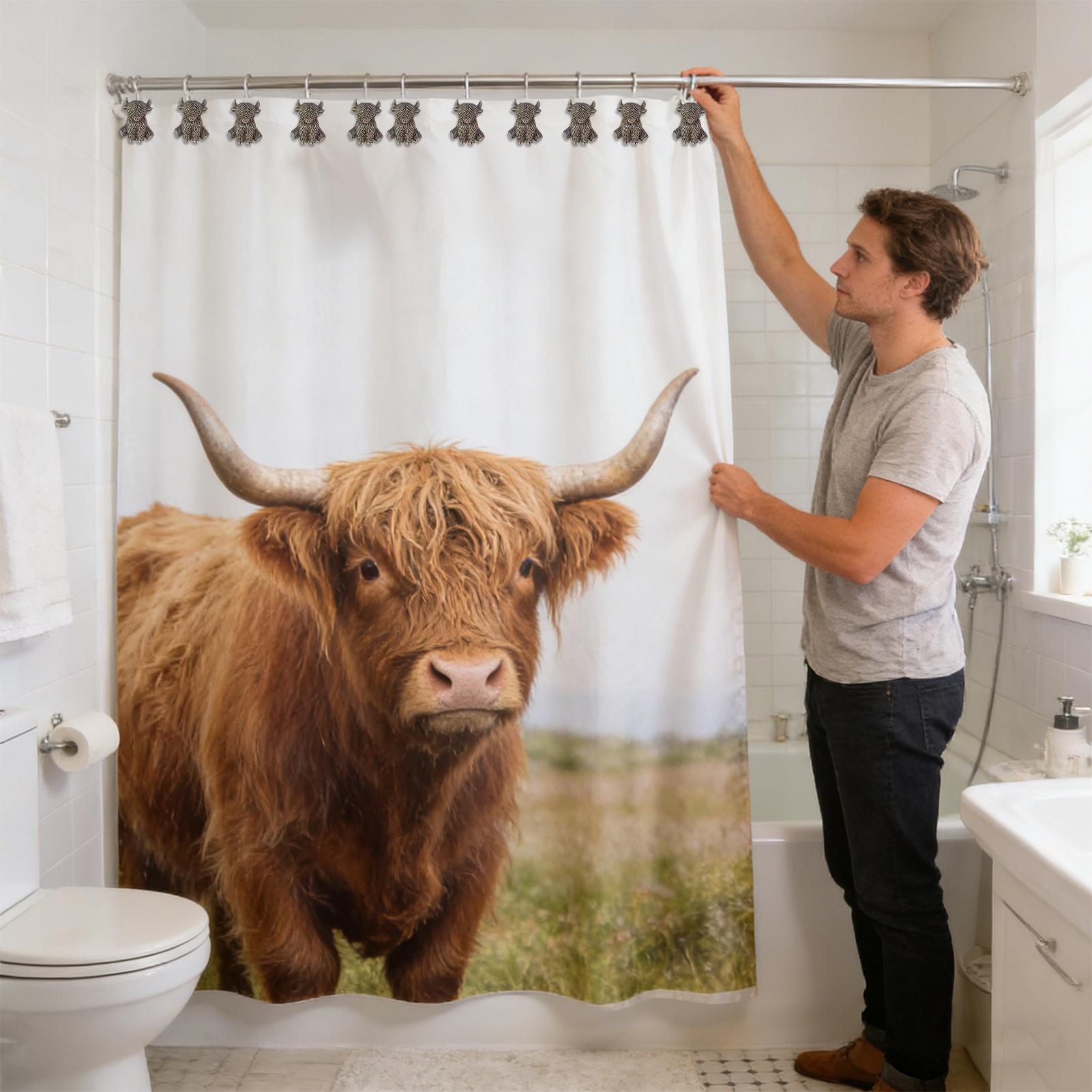 シャワーハンガーフック 12 個入り素朴な防錆面白いかわいい - Home Bathroom Accessories のレビューと価格