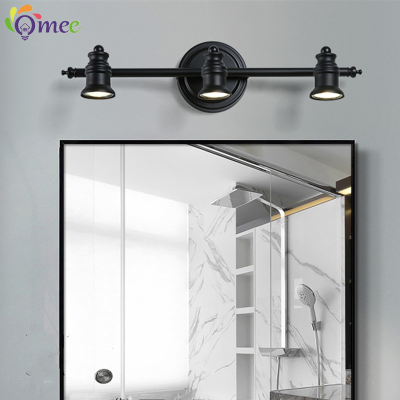 LEDウォールランプAC90-265V屋内壁取り付け用燭台, - Home Bathroom Vanity のレビューと価格