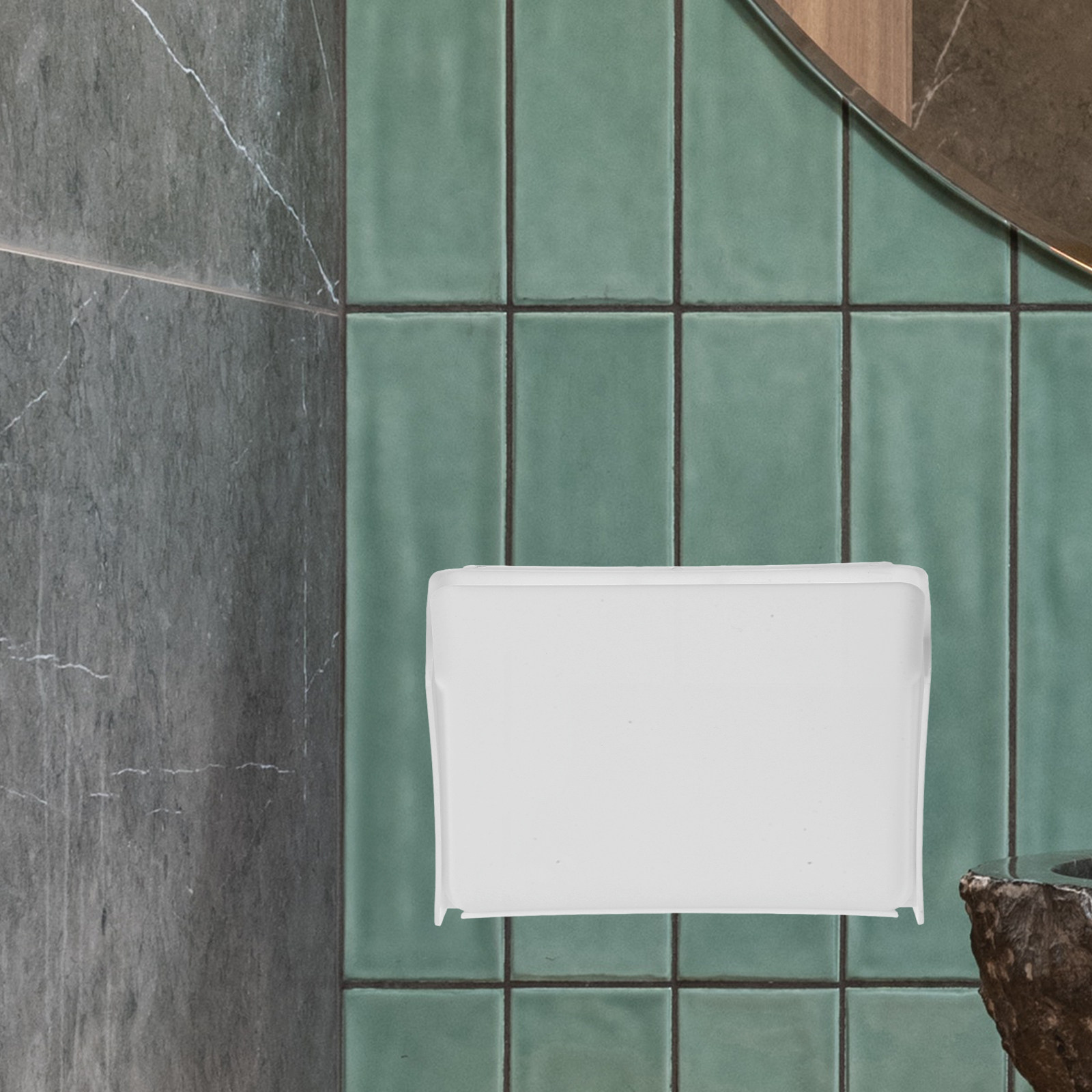 折りたたみ式壁掛け収納ボックス スタイリッシュなデザイン ビ - Home Essentials Bathroom Organizer のレビューと価格