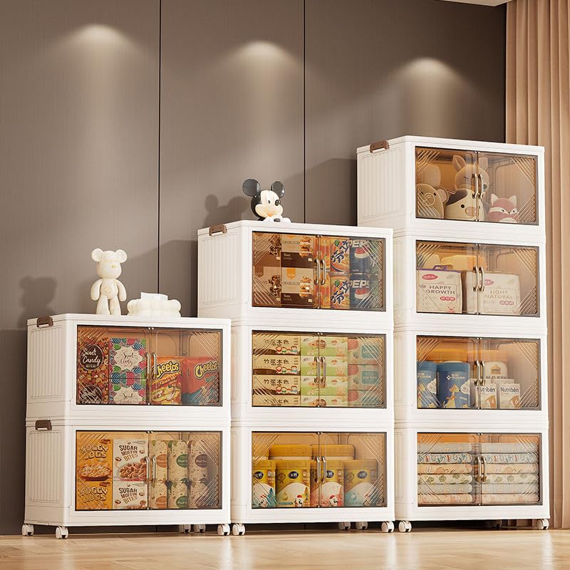 幅25インチ、4段の蓋付きローリング収納ビン、383QT折り - Home Essentials Bathroom Cabinet のレビューと価格