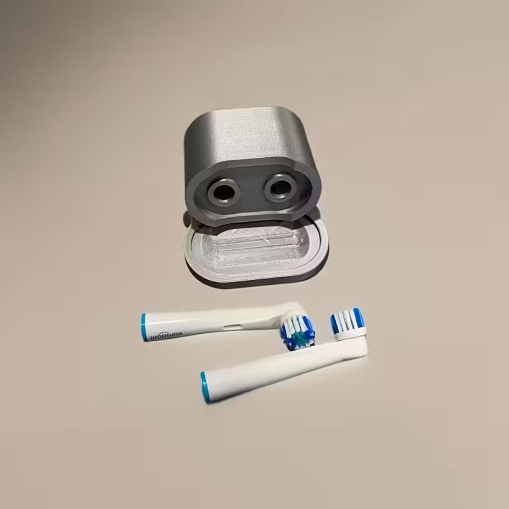 1個の電動歯ブラシヘッドミニ収納ボックス、電動歯ブラシヘッド - Home Needs Bathroom Cleaning のレビューと価格