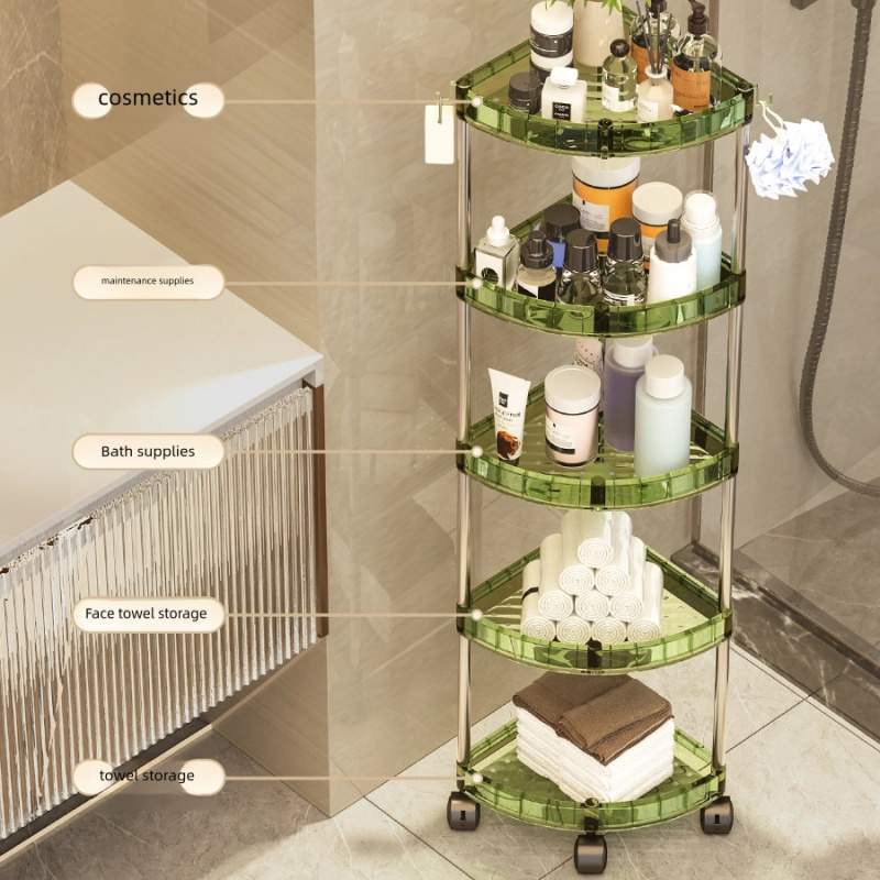 バスルーム収納ラック 多層オーガナイザーシェルフ トイレ寮家 - Home Essentials Bathroom Organizer のレビューと価格