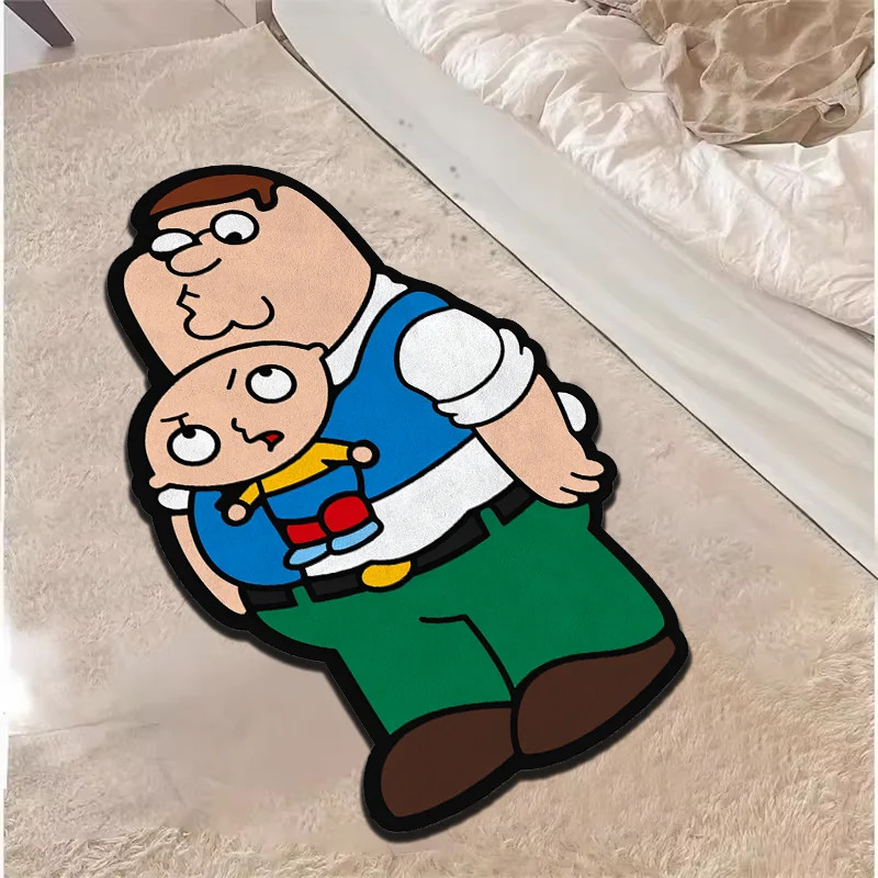 VIKAMA 楽しい漫画のキャラクターデザインカーペット、騒 - Home Bathroom Door Design のレビューと価格