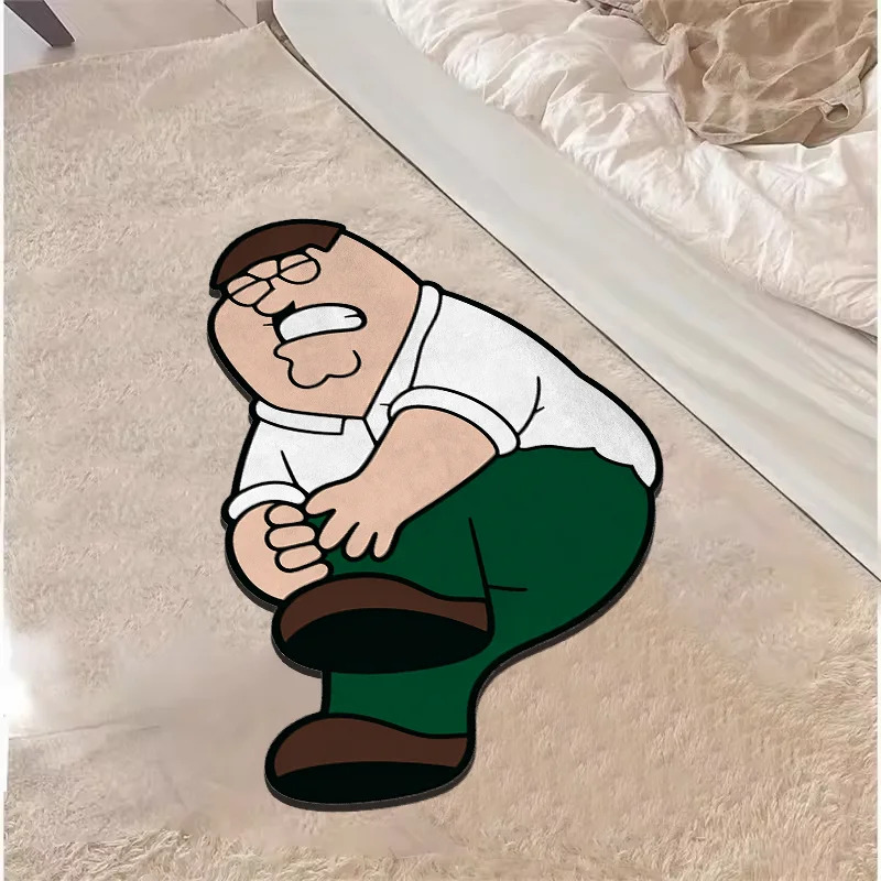 VIKAMA 楽しい漫画のキャラクターデザインカーペット、騒 - Home Bathroom Door Design のレビューと価格