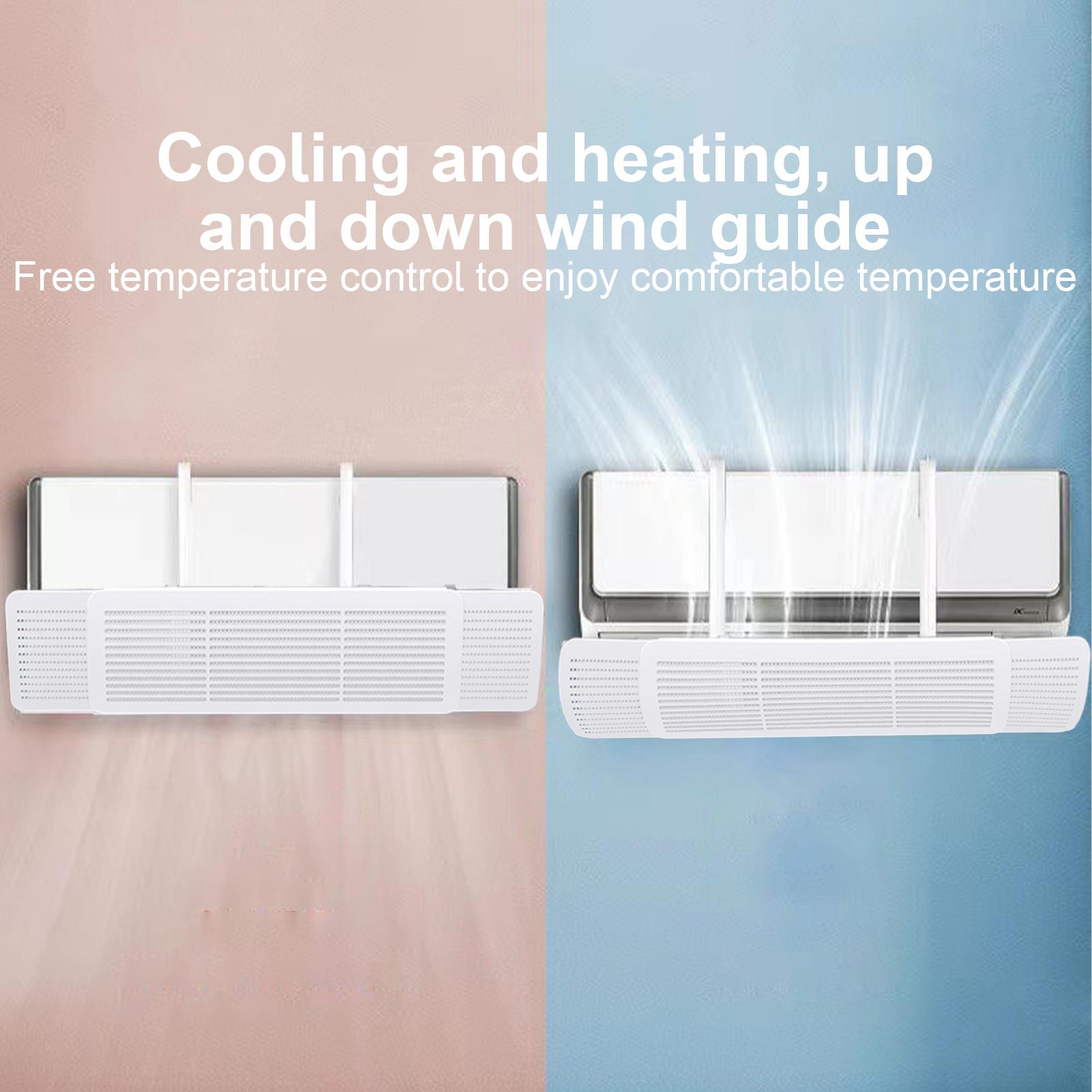 壁掛け式エアコン吹き出し口調整器、23.2～36.2インチの - Home Bathroom Vent のレビューと価格