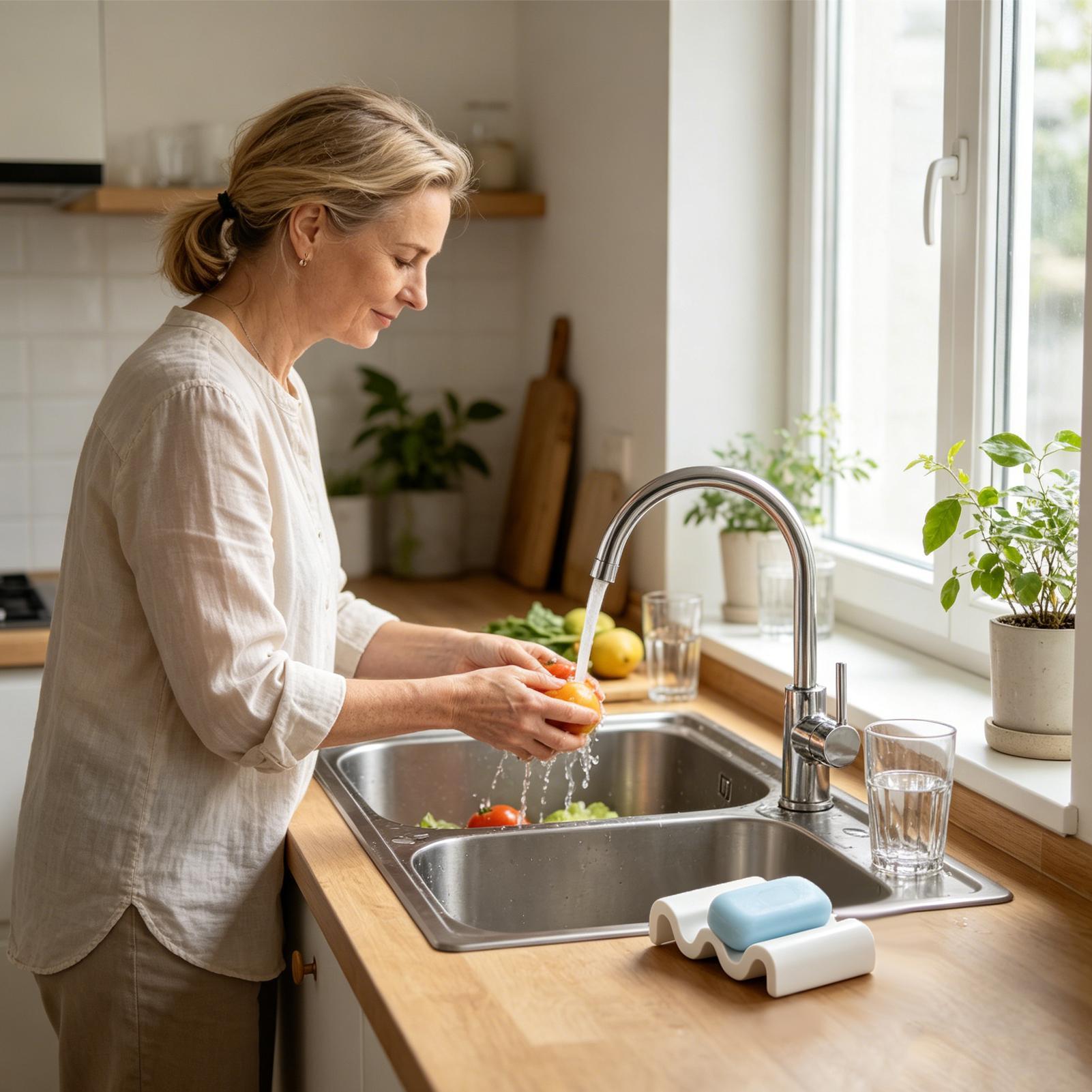 速乾性大理石デザインソープディッシュ波型吸収性ソープパッド多 - Home Bathroom Sink のレビューと価格