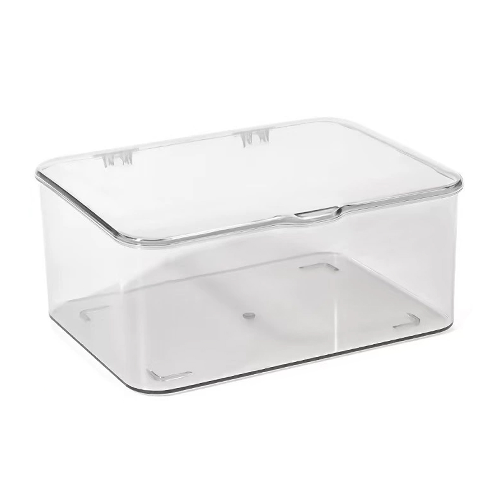 透明アクリル製スマホケースオーガナイザー（蓋付き）- 家庭や - Home Essentials Bathroom Organizer のレビューと価格