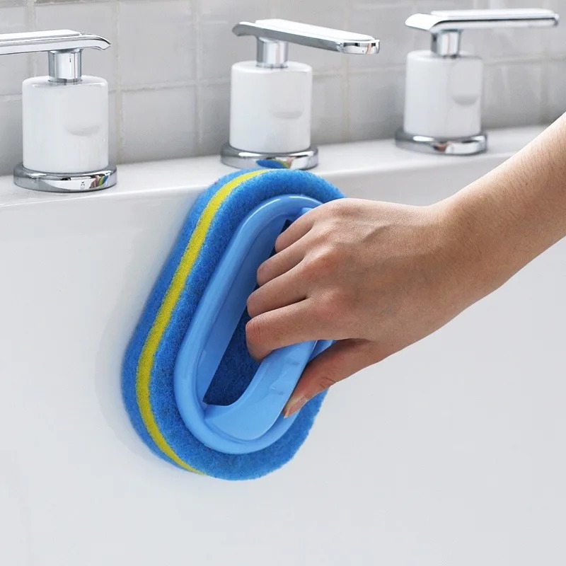 家庭用掃除ブラシ ハンドル付き 食器用洗剤 浴室 キッチン  - Home Bathroom Accessories のレビューと価格