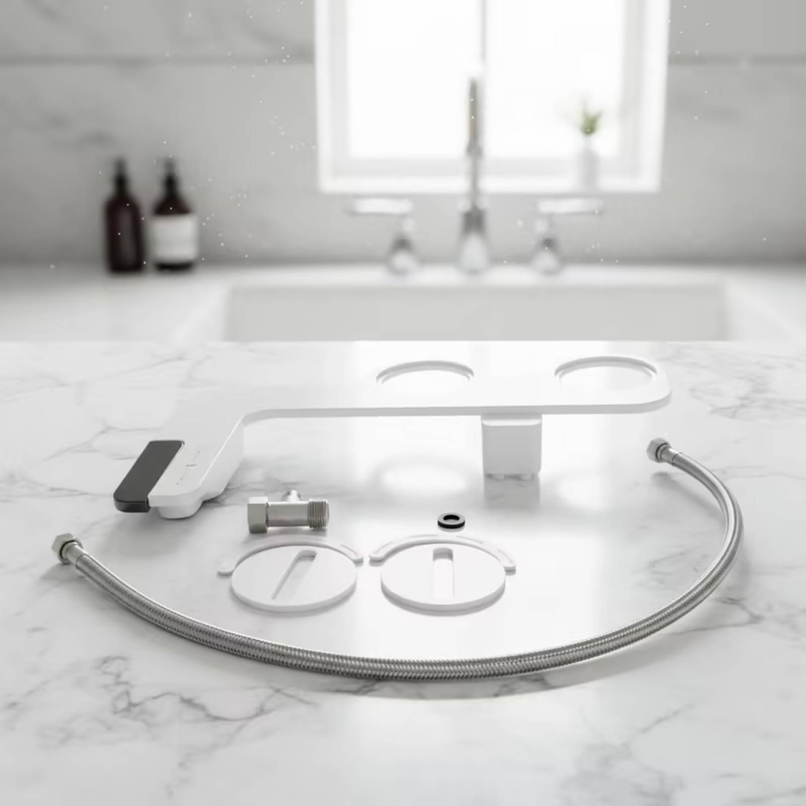 サイドコントロールパネル付きビデ、薄型デザイン、ビデシートア - Home Bathroom Accessories のレビューと価格