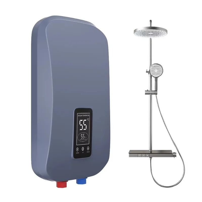スマートタッチコントロール電気シャワー給湯器家庭用タンクレス - Home Bathroom Geyser のレビューと価格