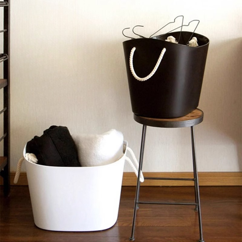 ‌ 日本製プレミアムランドリーバスケットバスルーム収納バスケ - Home Essentials Bathroom Organizer のレビューと価格