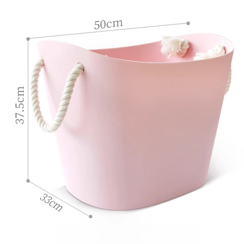 ‌ 日本製プレミアムランドリーバスケットバスルーム収納バスケ - Home Essentials Bathroom Organizer のレビューと価格