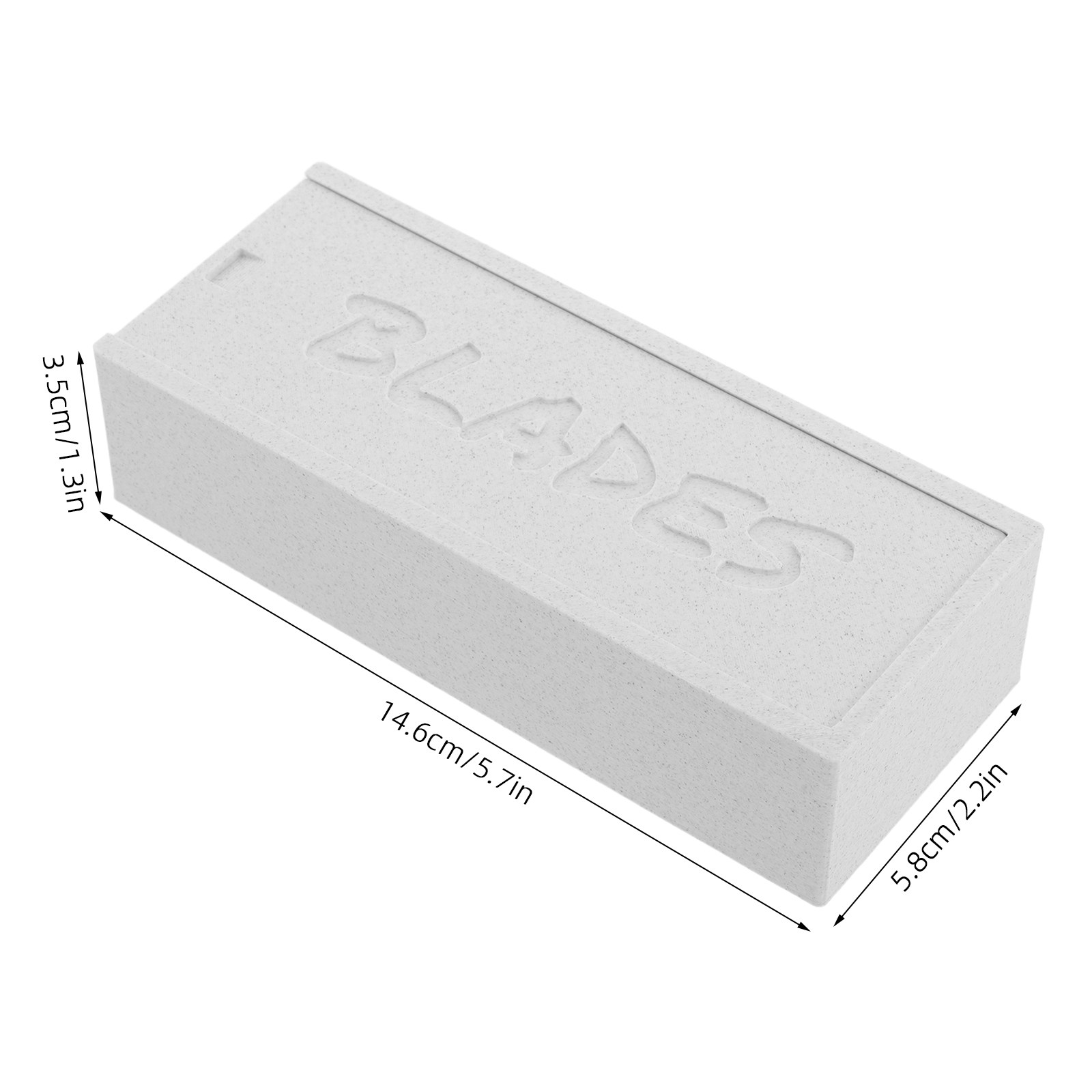 白い二重コンパートメントの刃収納ケース、家庭用浴室や理髪店用 - Home One Bathroom のレビューと価格