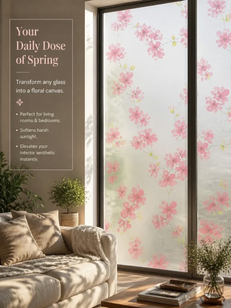 つや消しプライバシーウィンドウフィルム 半透明 ライトブロッ - Home Bathroom Window のレビューと価格