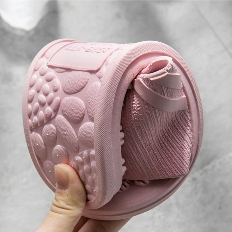 夏用スリッパ 男女兼用 足マッサージ ワンストラップ 滑り止 - Home One Bathroom のレビューと価格