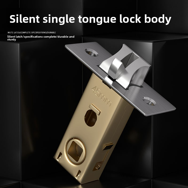 ヘビーデューティーメタルサイレントシングルタンドアロックボデ - Home Bathroom Door Design のレビューと価格
