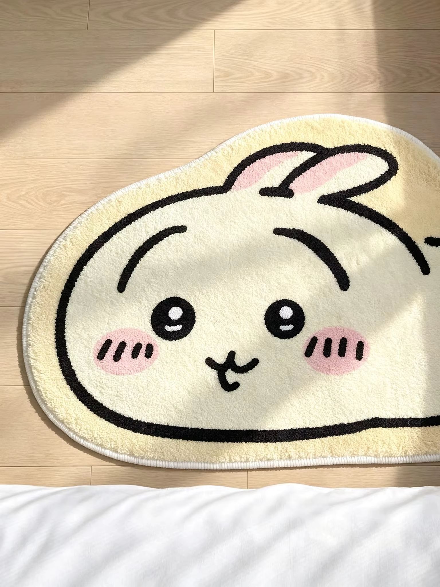 ちいかわ漫画ラグアニメハチワレうさぎぬいぐるみフロアマット浴 - Home Bathroom Supplies のレビューと価格