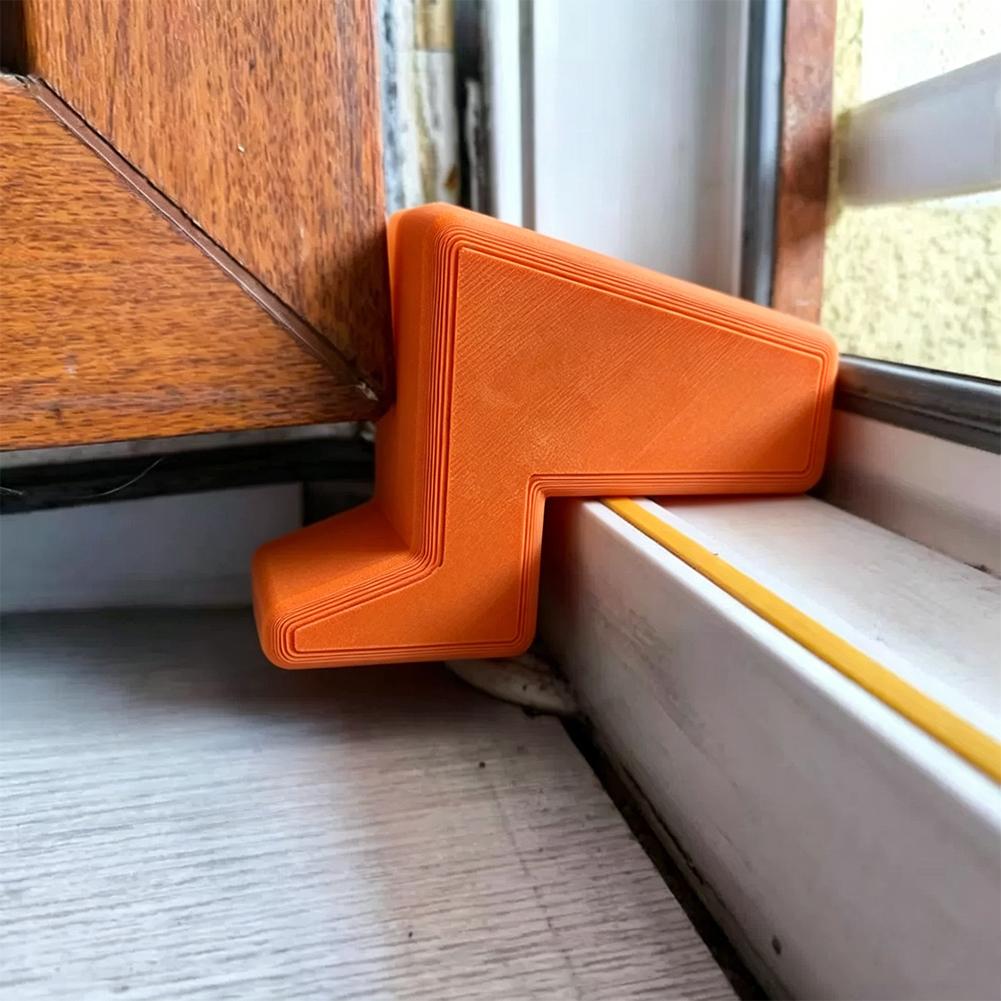 1PC ドアストッパーウェッジノンスリップ防風ドアストッパー - Home Bathroom Window のレビューと価格