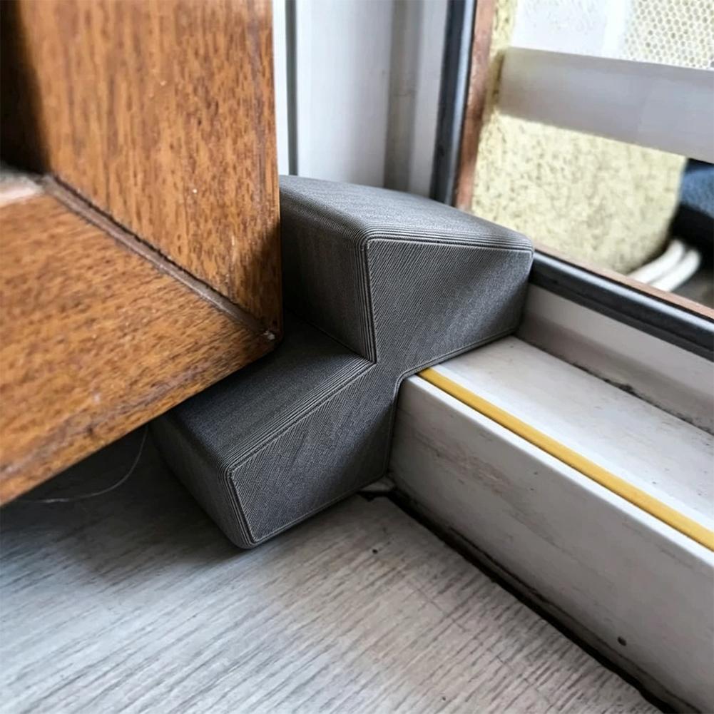 1PC ドアストッパーウェッジノンスリップ防風ドアストッパー - Home Bathroom Window のレビューと価格