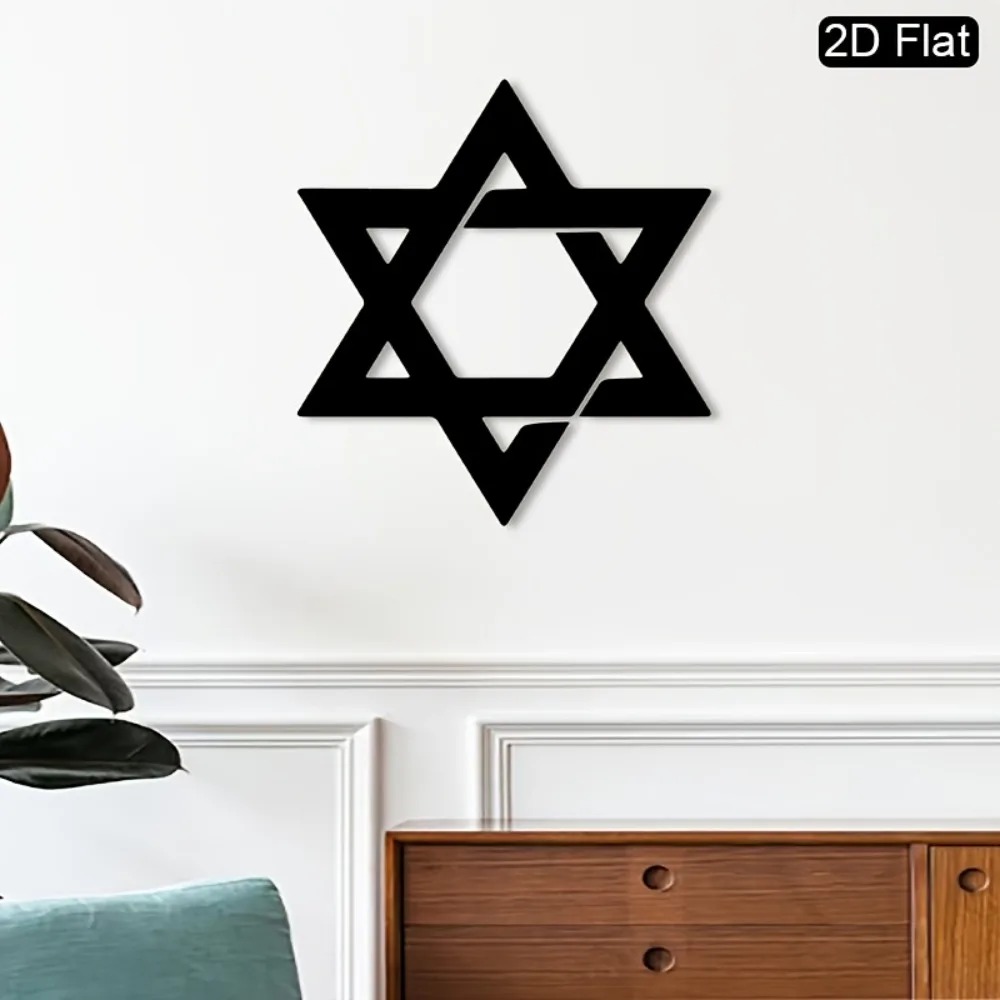CIFBUY 鉄製ウォールアート ダビデの星 メタル彫刻 壁 - Home & Bathroom Building Products Pte Ltd のレビューと価格
