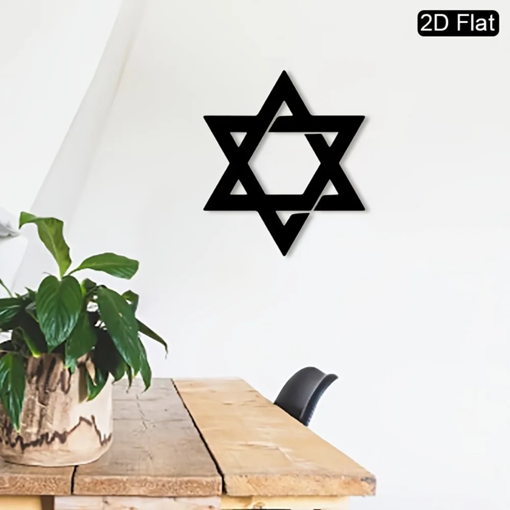 CIFBUY 鉄製ウォールアート ダビデの星 メタル彫刻 壁 - Home & Bathroom Building Products Pte Ltd のレビューと価格