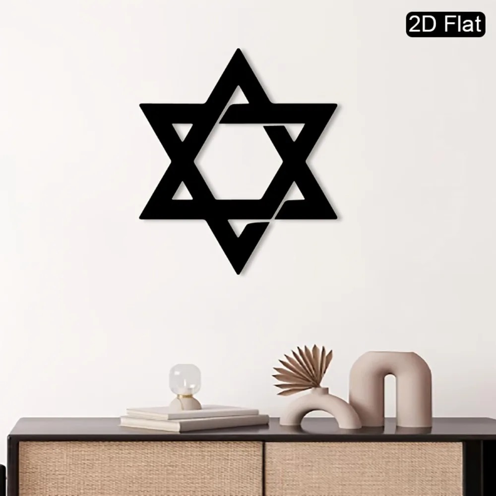 CIFBUY 鉄製ウォールアート ダビデの星 メタル彫刻 壁 - Home & Bathroom Building Products Pte Ltd のレビューと価格