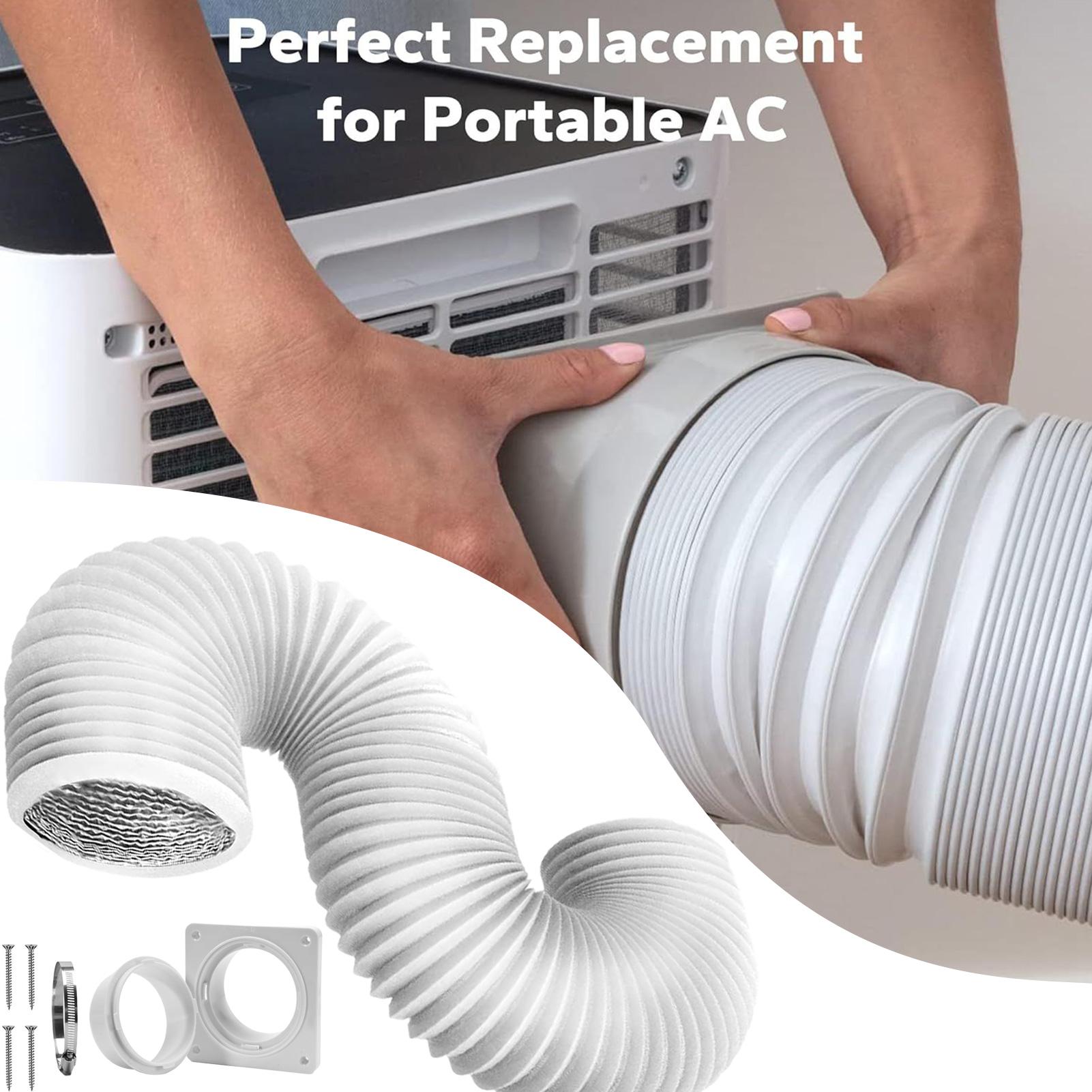 乾燥機ベントホースプレート交換用ポータブルエアコンベント壁掛 - Home Bathroom Vent のレビューと価格
