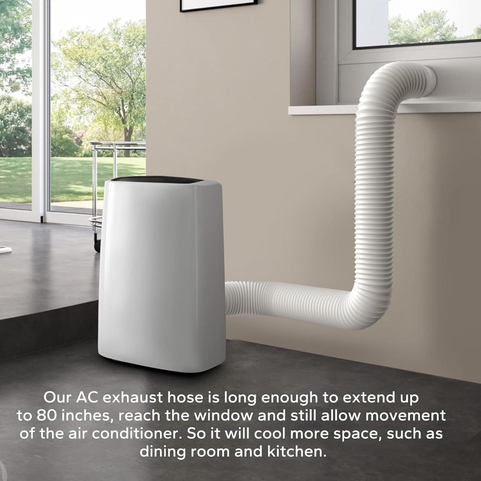 乾燥機ベントホースプレート交換用ポータブルエアコンベント壁掛 - Home Bathroom Vent のレビューと価格