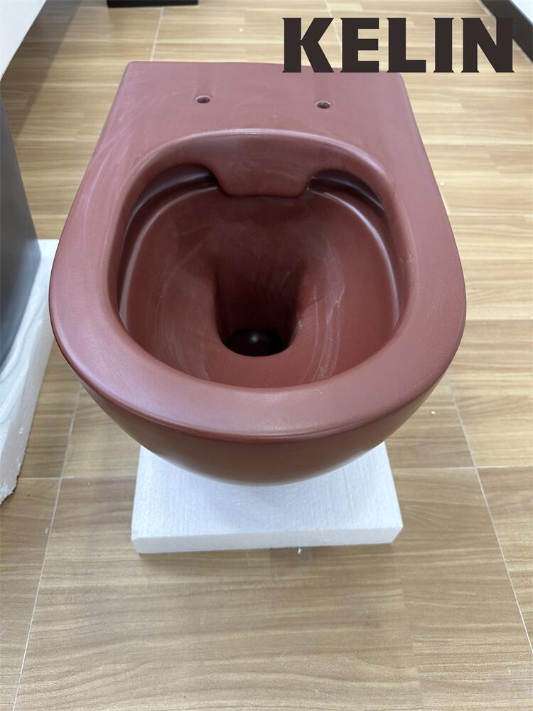 KELIN新型モダンスタイル洗浄式隠しタンクアプリコットセラ - Home And Bathroom のレビューと価格