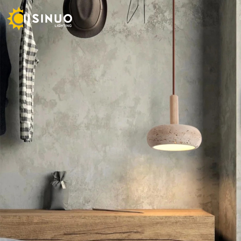 侘び寂びイエローケーブストーンペンダントライトクリーム風スタ - Home Of The Year Bathroom のレビューと価格