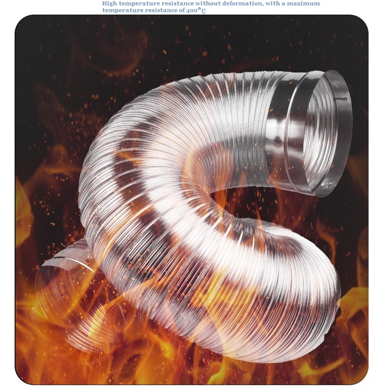 Φ90-180mm 純アルミニウム煙管半フレキシブル換気ダク - Home Bathroom Vent のレビューと価格