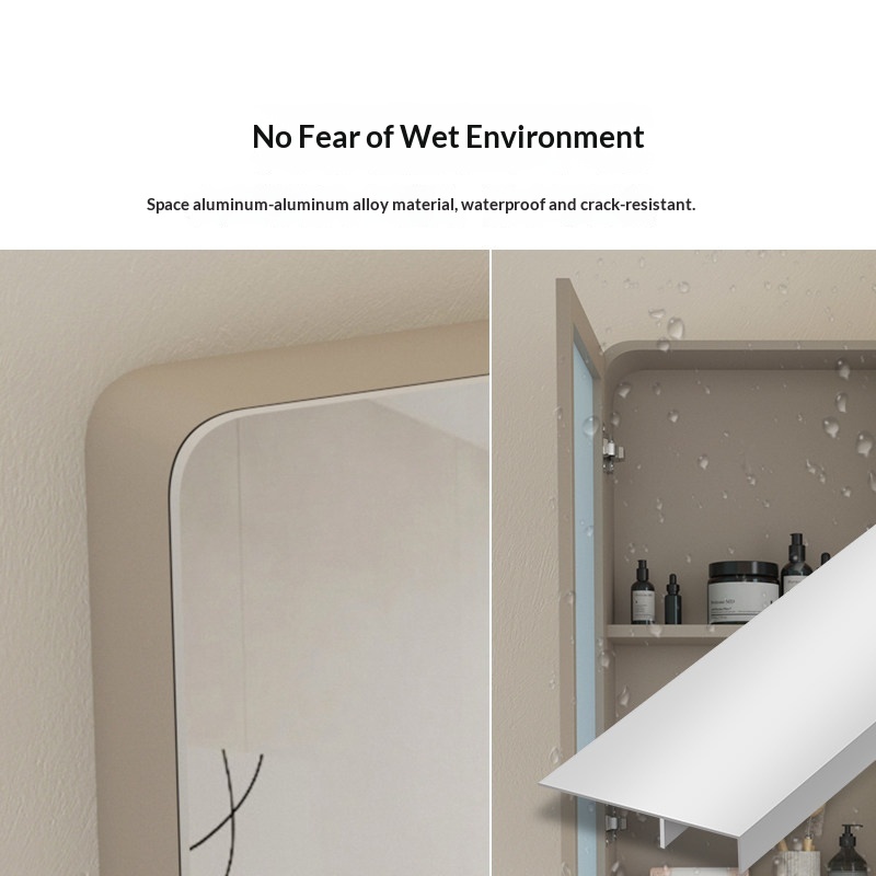 バックライト付きLED浴室鏡 スマート曇り止め タッチセンサ - Bathroom Cabinet Mirror のレビューと価格