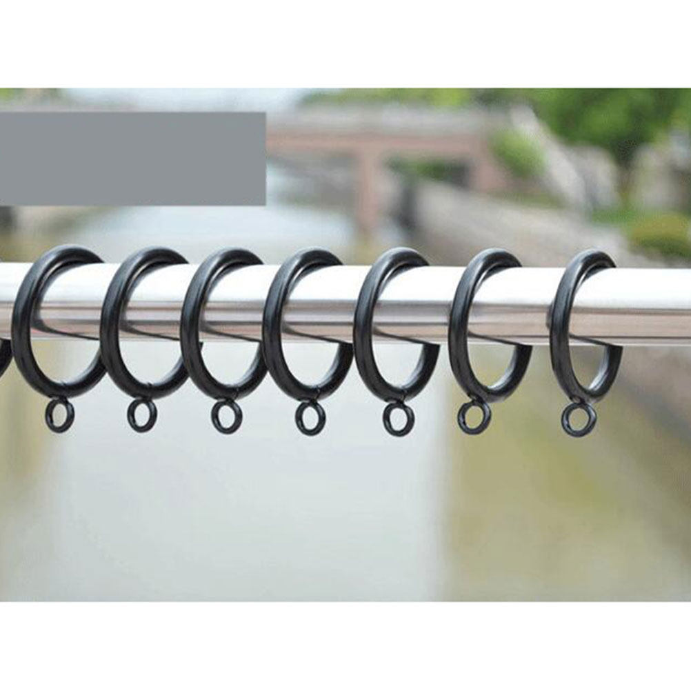 24個入りホワイトカーテンリング 38mm プレミアム品質  - Home Bathroom Accessories のレビューと価格