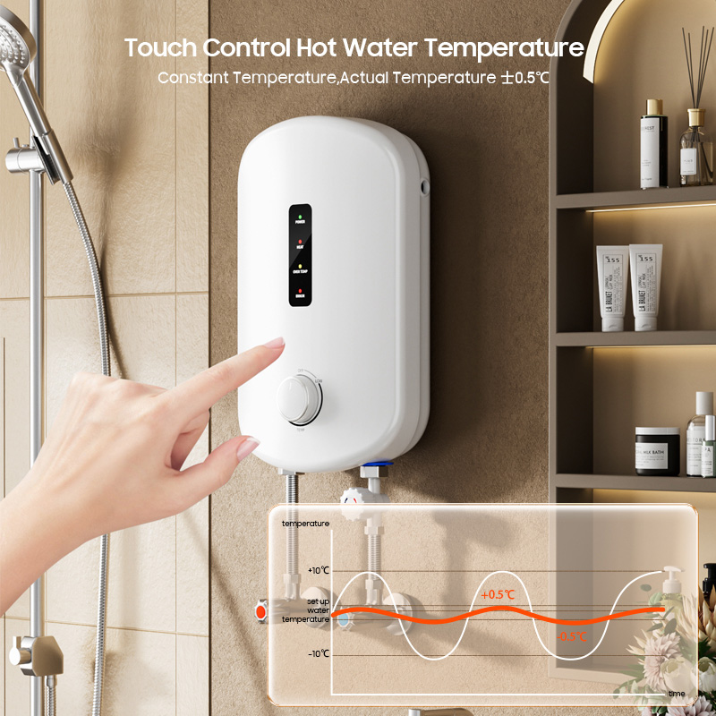 家庭用スマート低電力3.5kW 4.5kW 5.5kWミニタ - Home Bathroom Geyser のレビューと価格