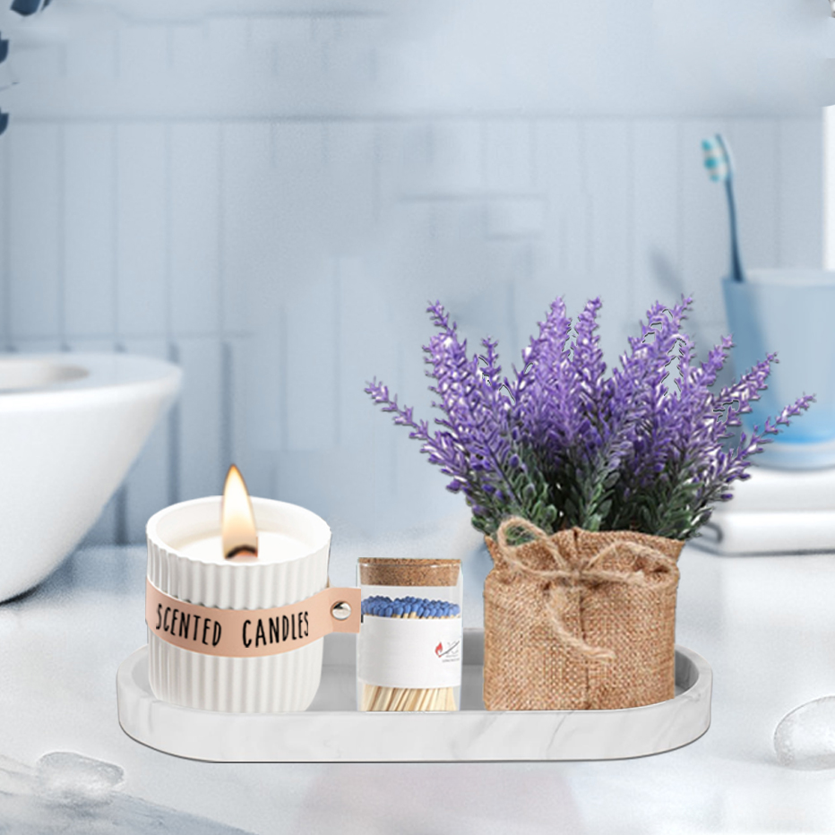 浴室の化粧台シリコントレイカウンター皿石鹸スポンジホルダード - Home Essentials Bathroom Organizer のレビューと価格