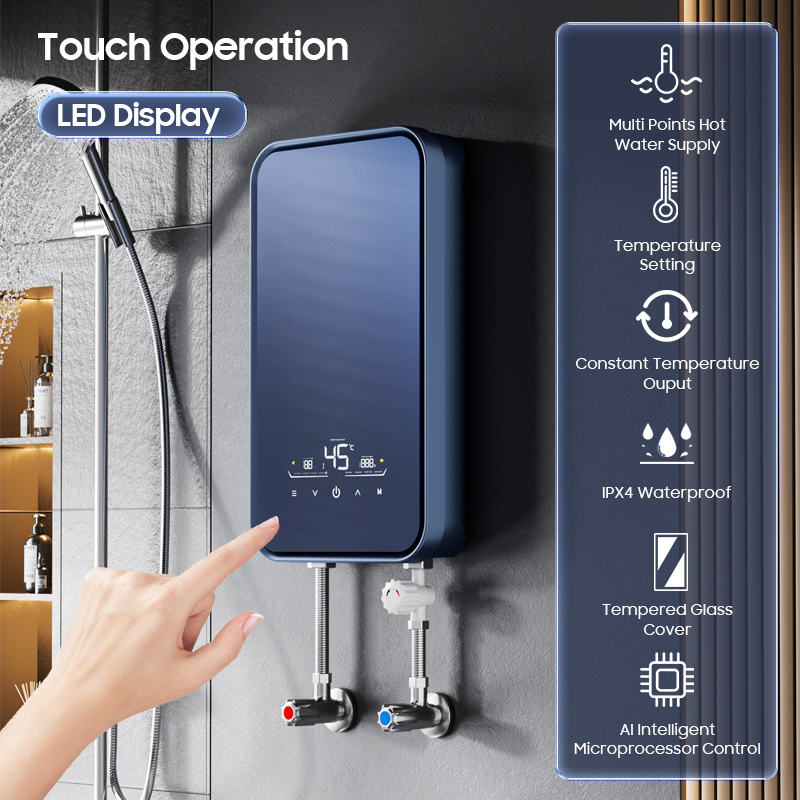 家庭用スマート全館対応 16kW 18kW 20kW 24k - Home Bathroom Geyser のレビューと価格