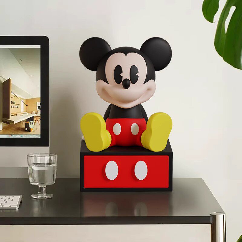 かわいいマウス型収納ボックス、デスクトップオーガナイザー、テ - Home Bathroom Vanity のレビューと価格