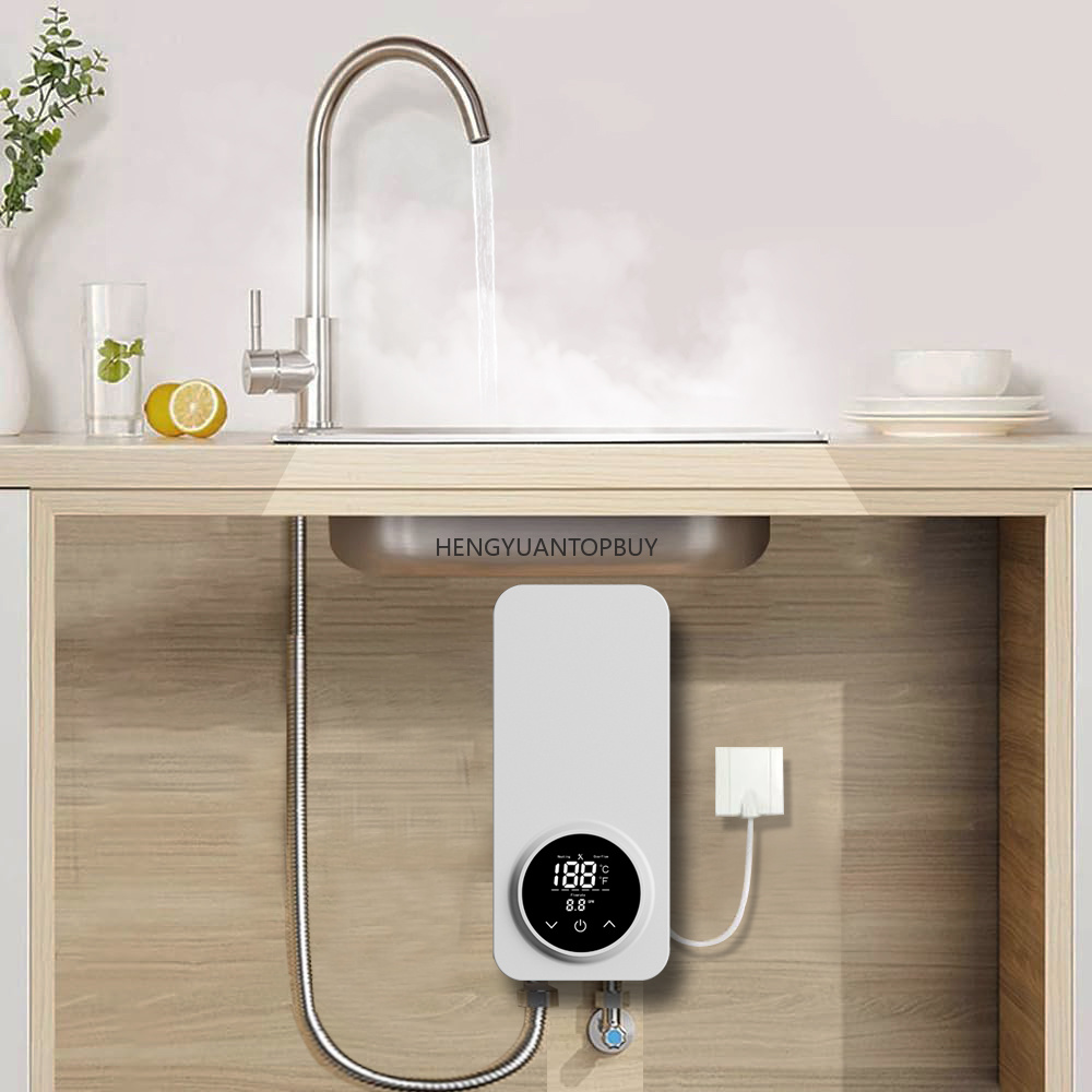 ミニインスタントタンクレス電気給湯器 キッチン業務用 家庭用 - Home Bathroom Geyser のレビューと価格