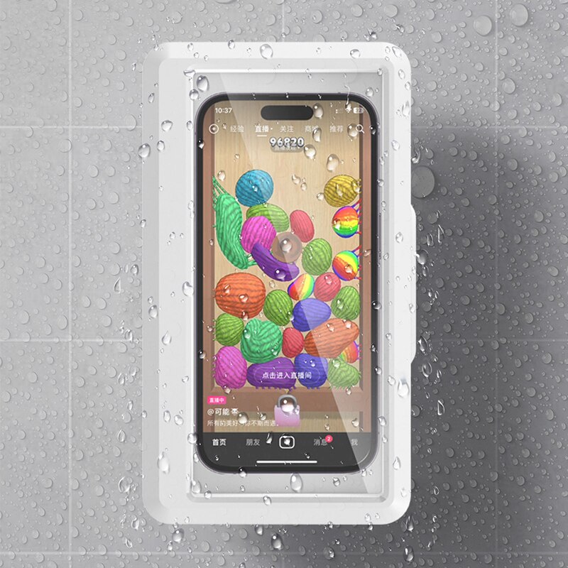 浴室用防水スマホホルダー、壁掛け式スマホケーススタンドボック - Home And Bathroom のレビューと価格